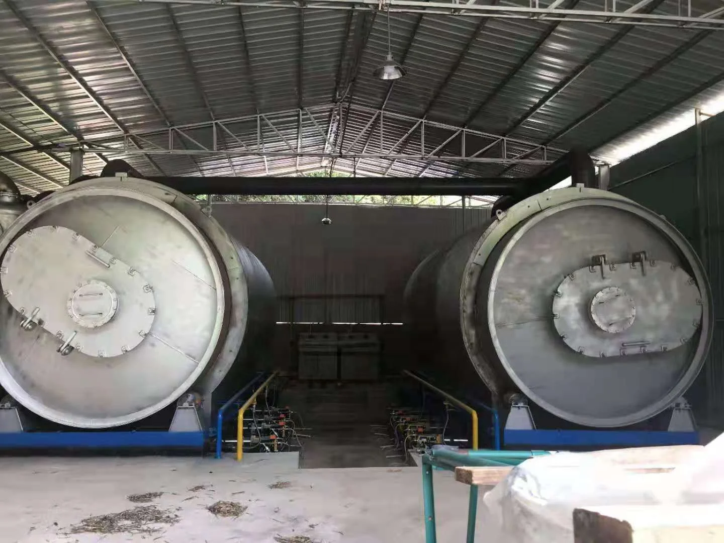 Experienced used tire to fuel oil pyrolysis equipment