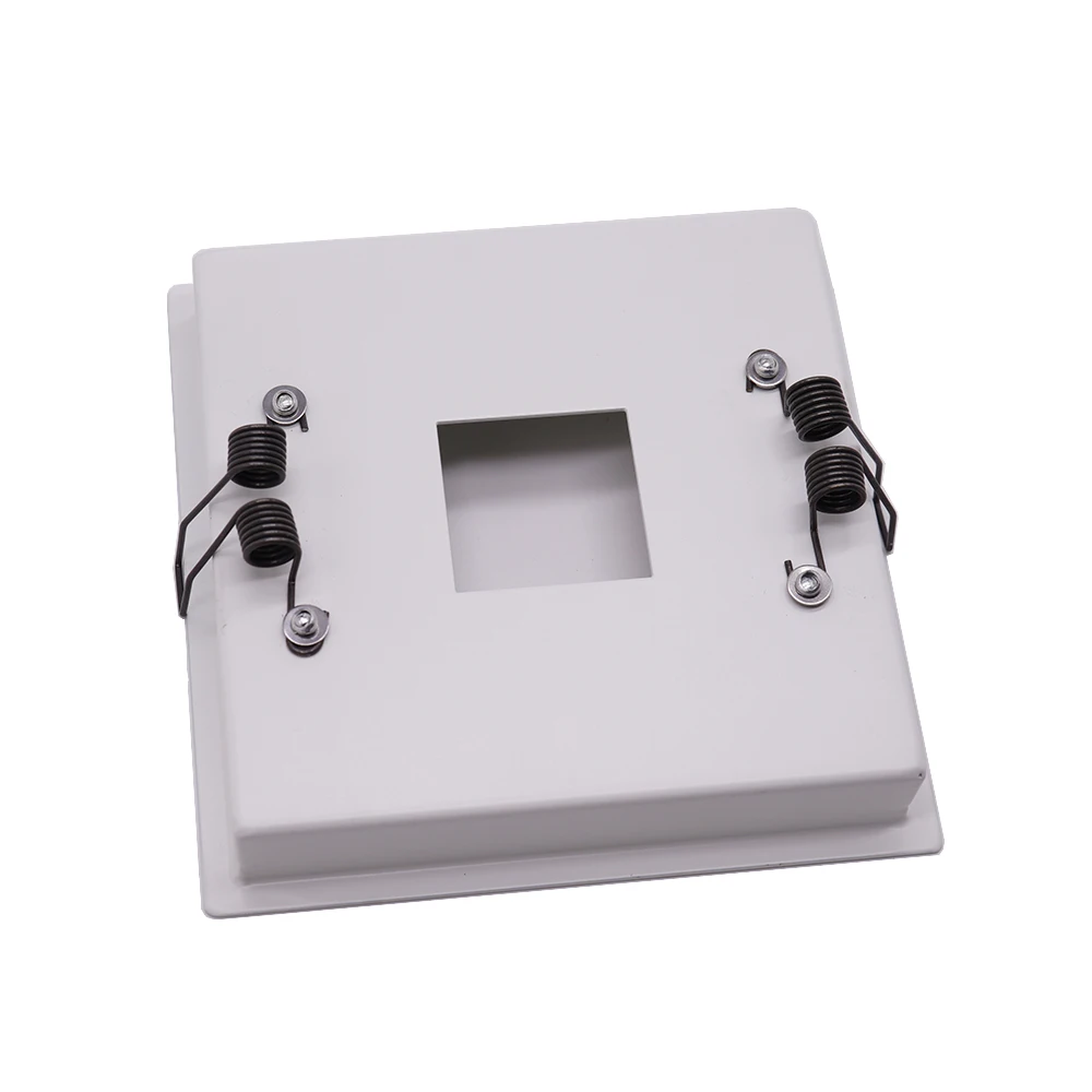 Custom Laser Cutting CRS Steel Powder Coated LED Lighting Square Trim Kit