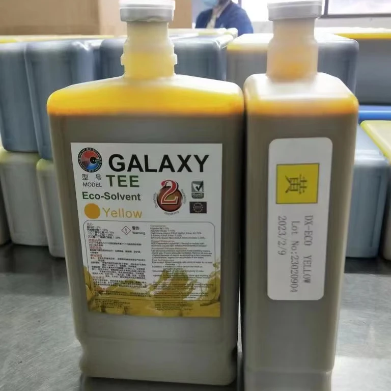 Galaxy TEE Eco Solvent Ink For DX4 DX5 DX7 XP600 Printhead