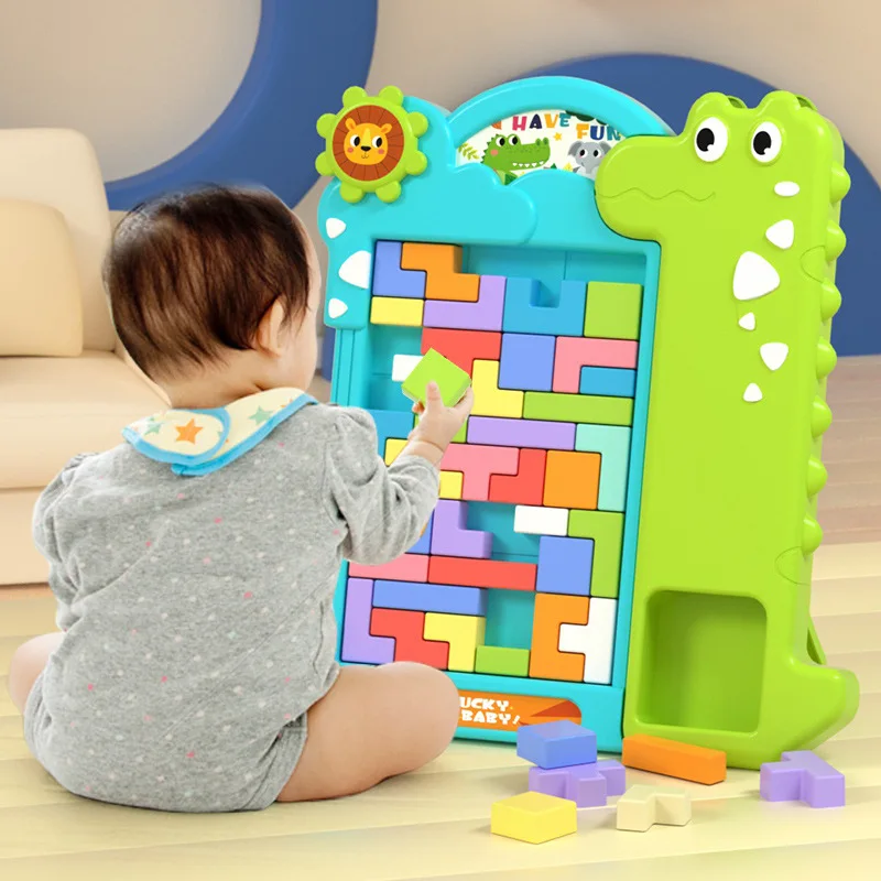 Tetris building block puzzle toys for kids 3 to 6 years old thinking training boys and girls puzzle puzzle stacking fun