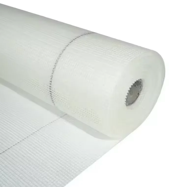 Alkali-resistant 145g 4*4/5*5mm fiberglass mesh tape high strength white fiberglass fabric mesh for building material