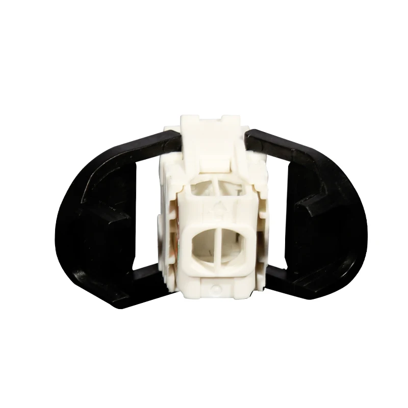 180 Degree Cat6A RJ45 Keystone Jack Punch-Down Network Black For Wall Plate Outlet Panel