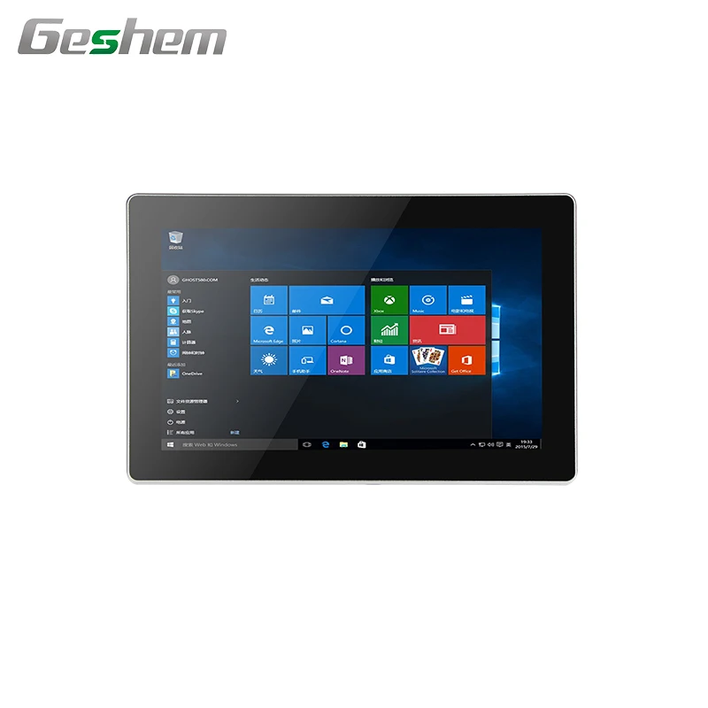 
industrial panel pc win CE with Core J1900 i3 i5 i7 6 USB GPIO panel pc 19 inch touch panel 