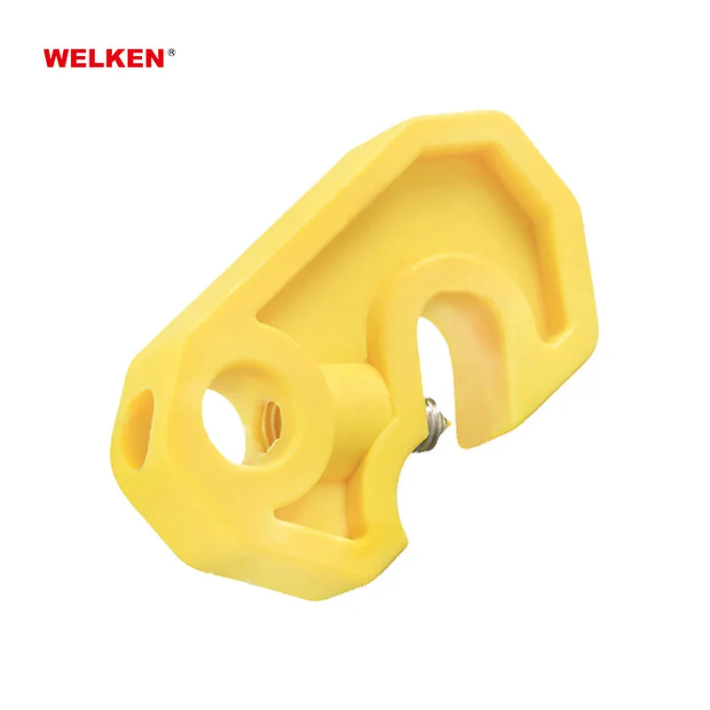 High quality and security Custom size Plastic Emergency Stop Lockout Large Universal Valve Lockout