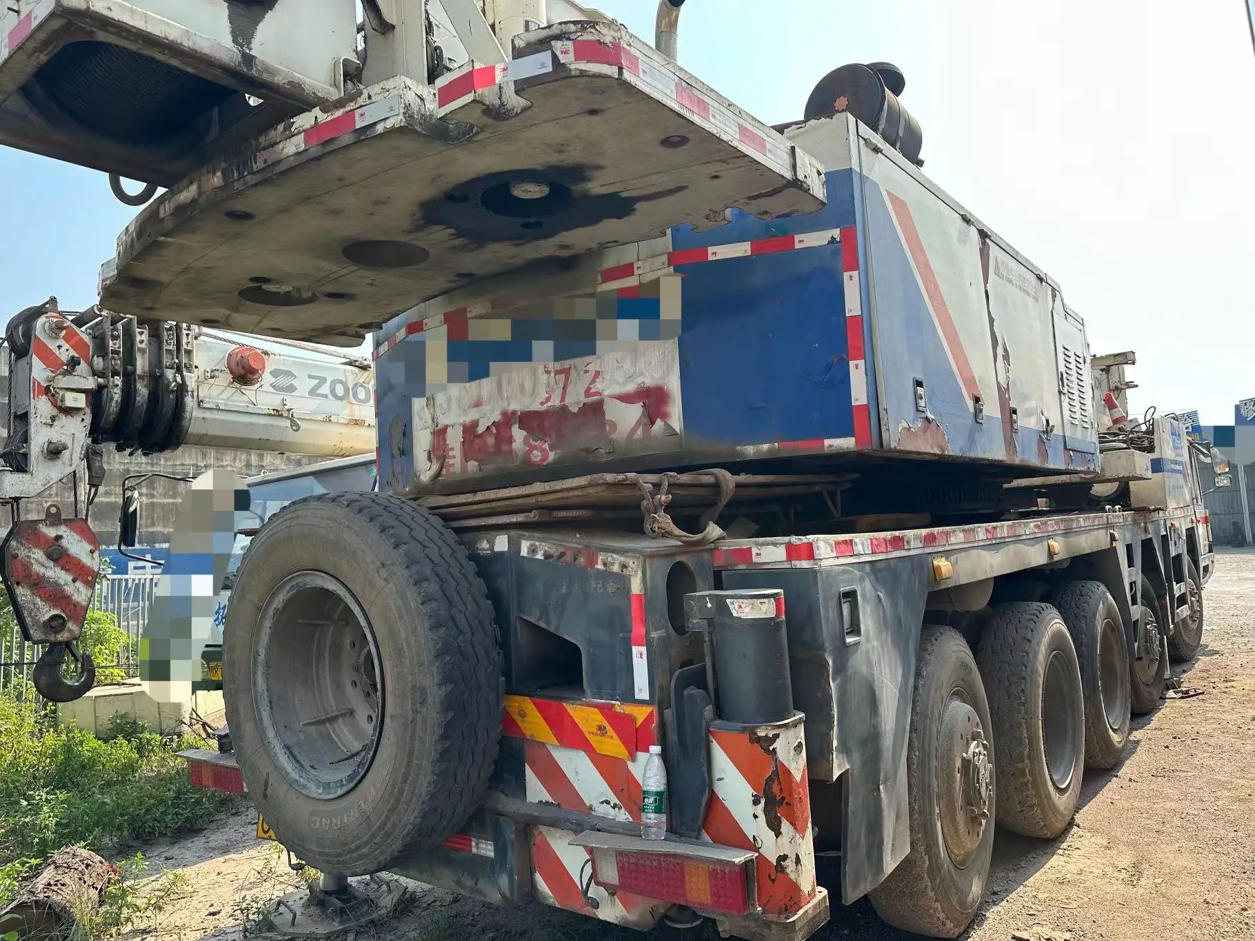 Б/у Zoomlion QY90V5 Подержанный автокран грузоподъемность 90 тонн