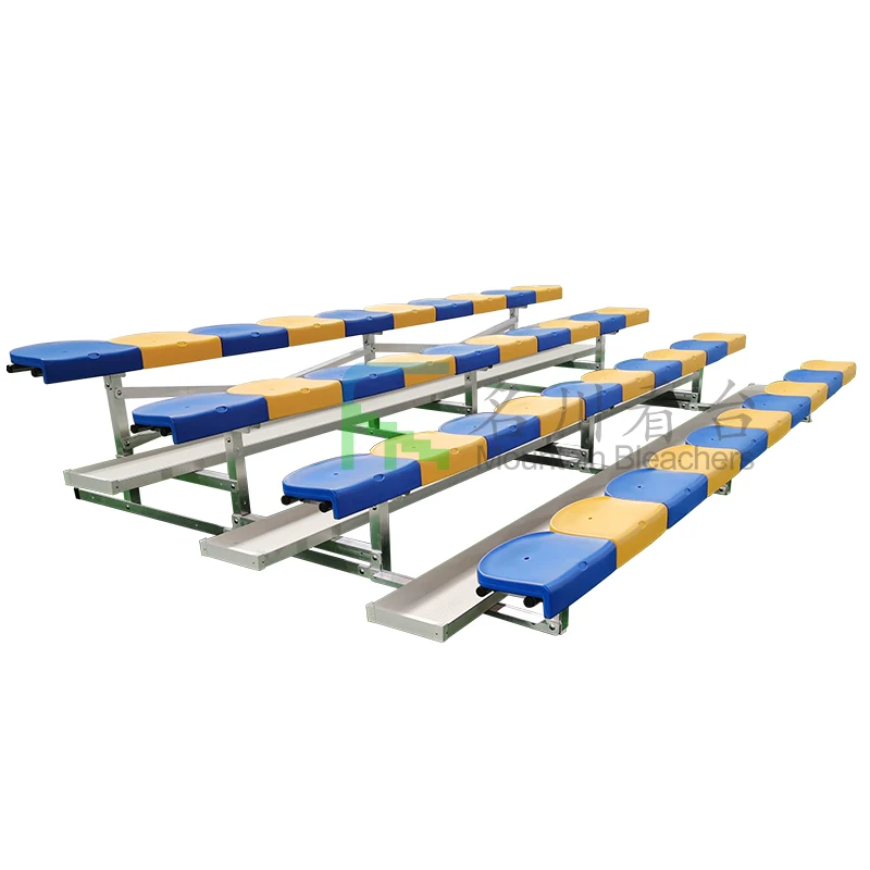 Outdoor event gym aluminum bleachers folding bleachers