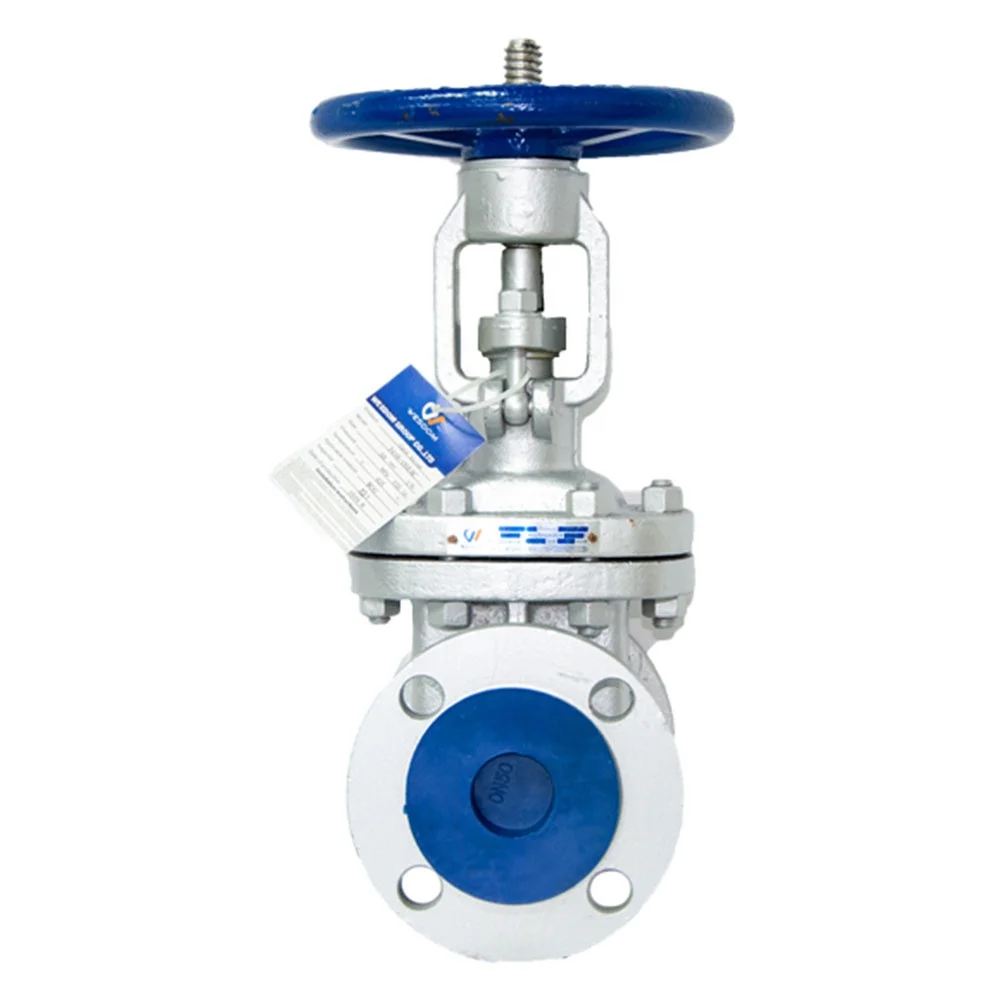 2024 Soft connection rising stem slide cast iron sluice gate valve vale for water use