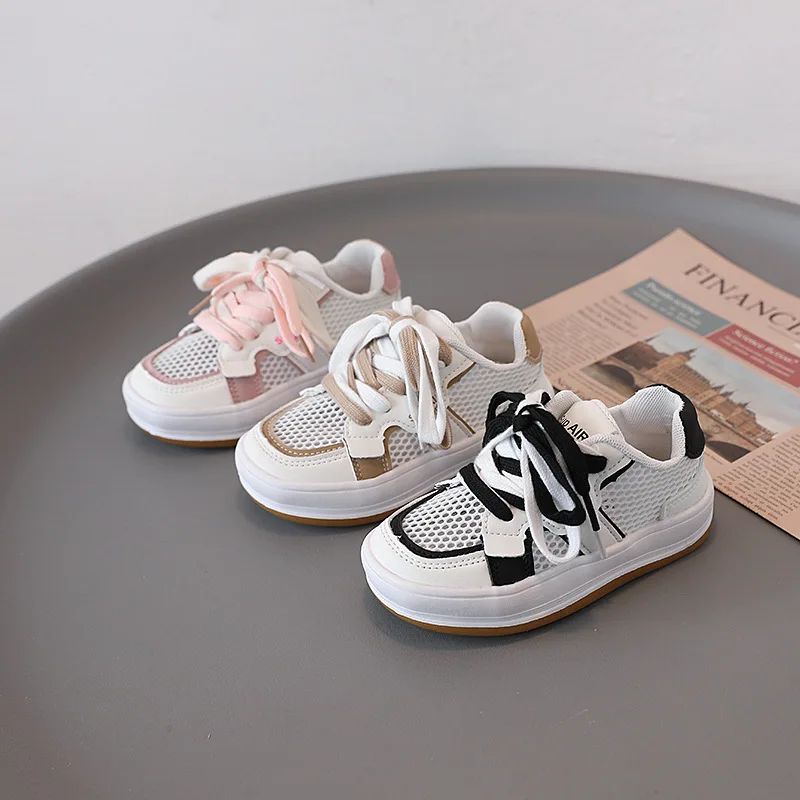 Лидер продаж, Спортивная сетчатая детская обувь унисекс, кроссовки, обувь