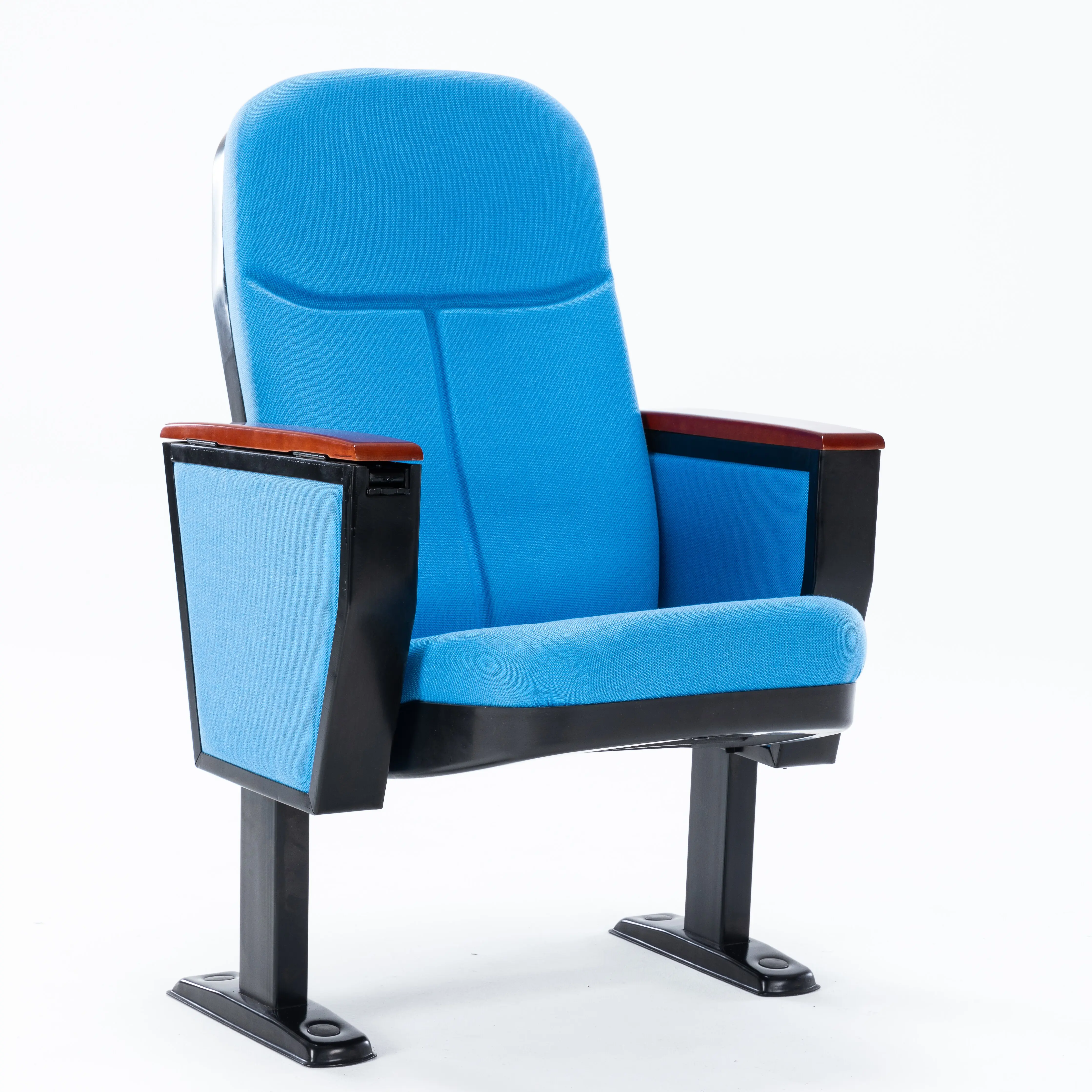 Auditorium Chairs Row Stadium Seat Manufacturers Custom with Writing Board Seating Solid Wood Folding Theater Chair Conference