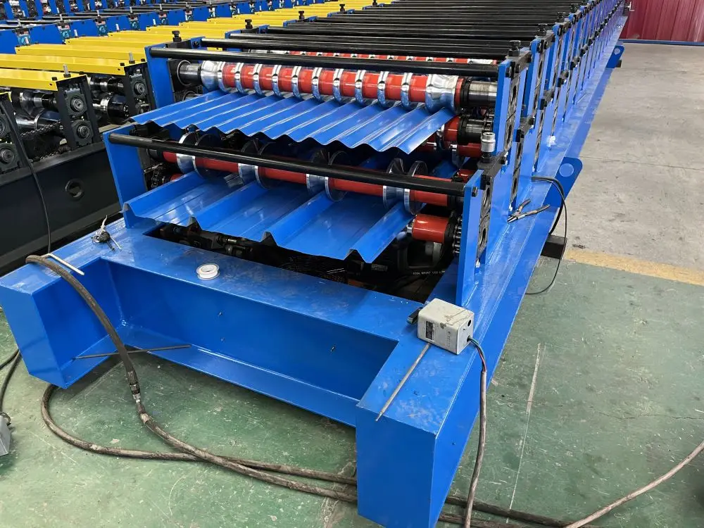 High Quality Good Price Roofing Sheet Making Machine Metal Portable Corrugated Steel Roofing Sheet Machine