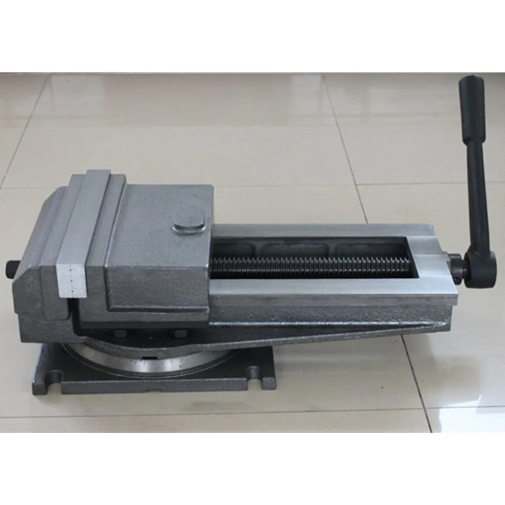 
Q13250 machine vise with swivel base, milling rotating vise, universal vise 