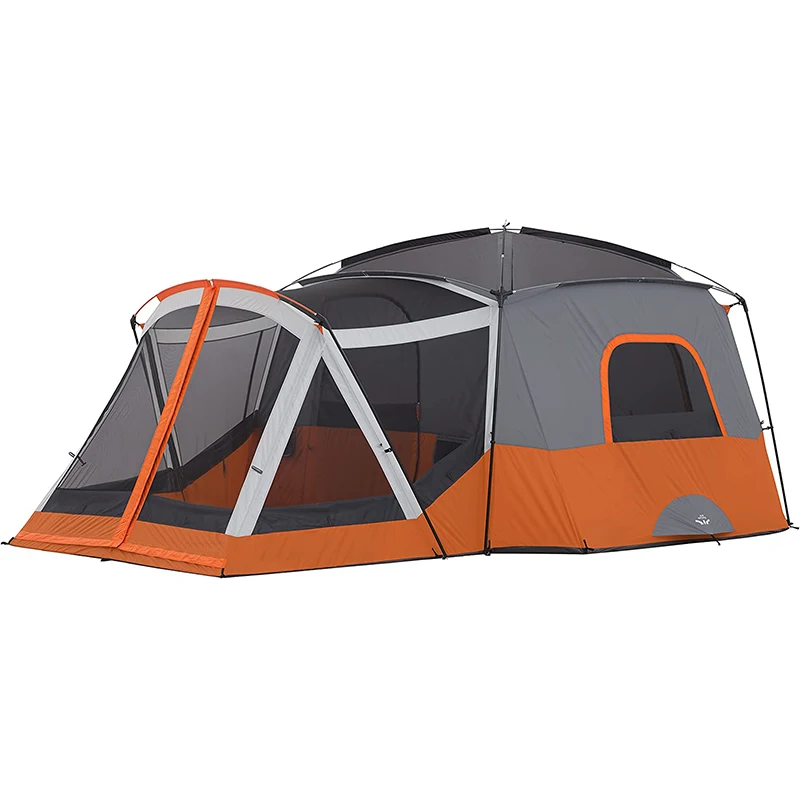 All Seasons Double Layer Big Outdoor Picnic Family Tent Instant Cabin Camping Tent