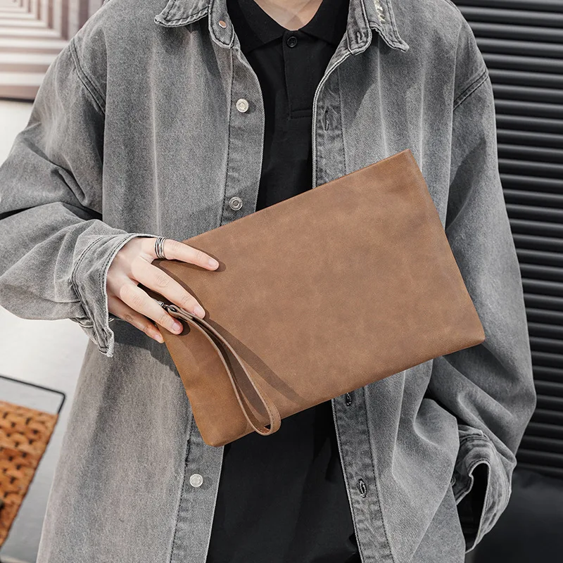 Wholesale fashion vintage business document clutch bag men for Ipad