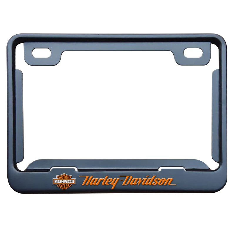 custom Motorcycle license plate frame Cover Zinc alloy Car Number License Plate Frame sign stainless steel license plate frames