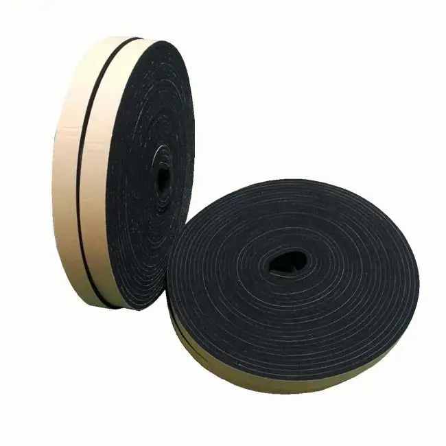Buy High Density Foam Tape Waterproof Sealing Strip CR Strips Neoprene Single-Sided Adhesive Neoprene Sealing tape