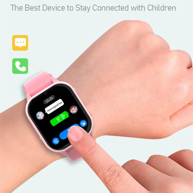 Kid watches 2023 top seller 4G Kid Wearable Devices D1watsapp included New Generation Big 1.85' screen Kids watch