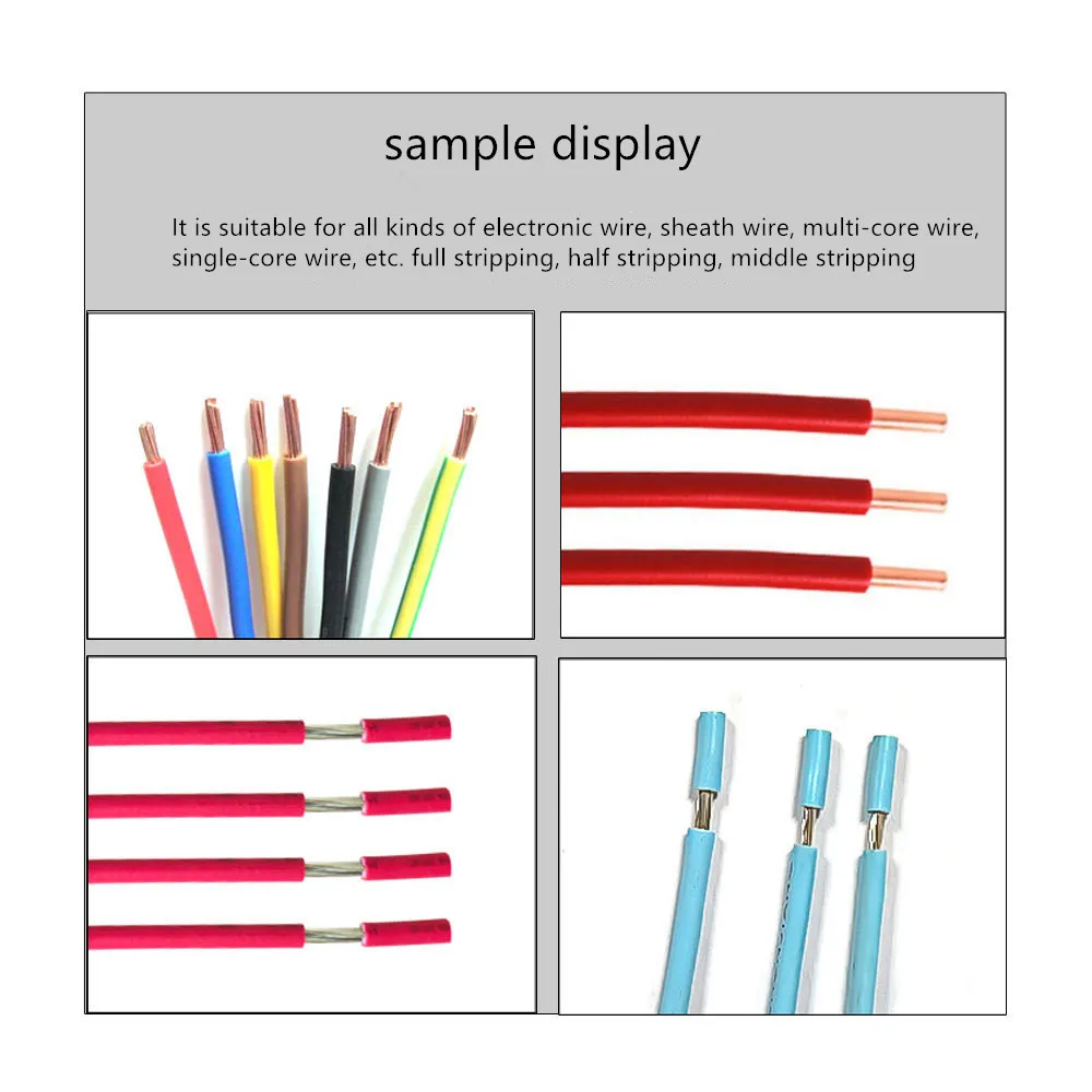 Cable manufacturing equipment mobile automatic computer wire stripping peeling cutting machine