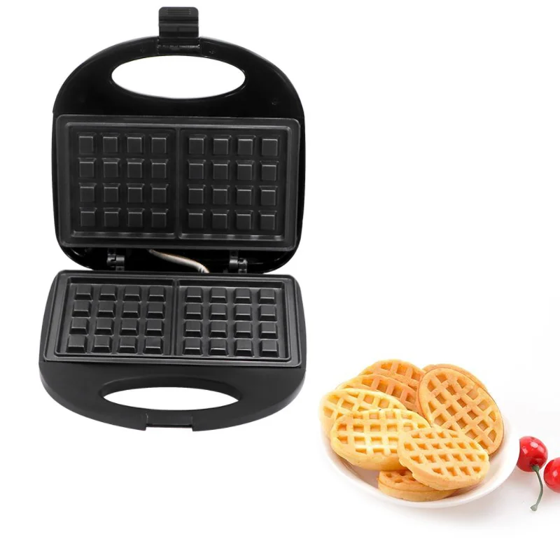 Kitchen Professional Double Heating Commercial Egg Breakfast Grill Bread Sandwich Maker