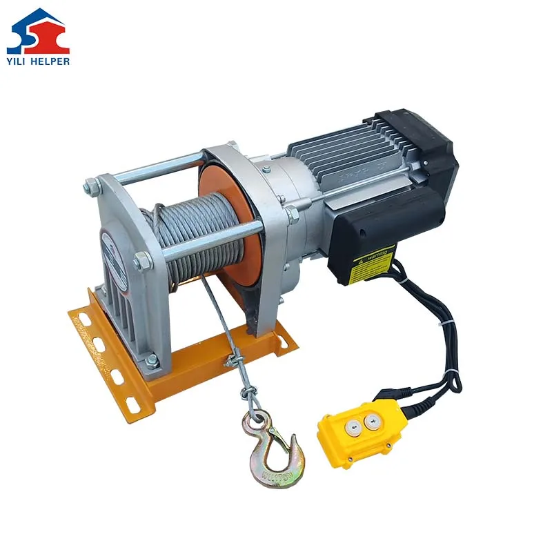 High Quality Mini Crane Kcd Electric Hoist Lifting Motor Winch 220v Small 500kg 1000kg