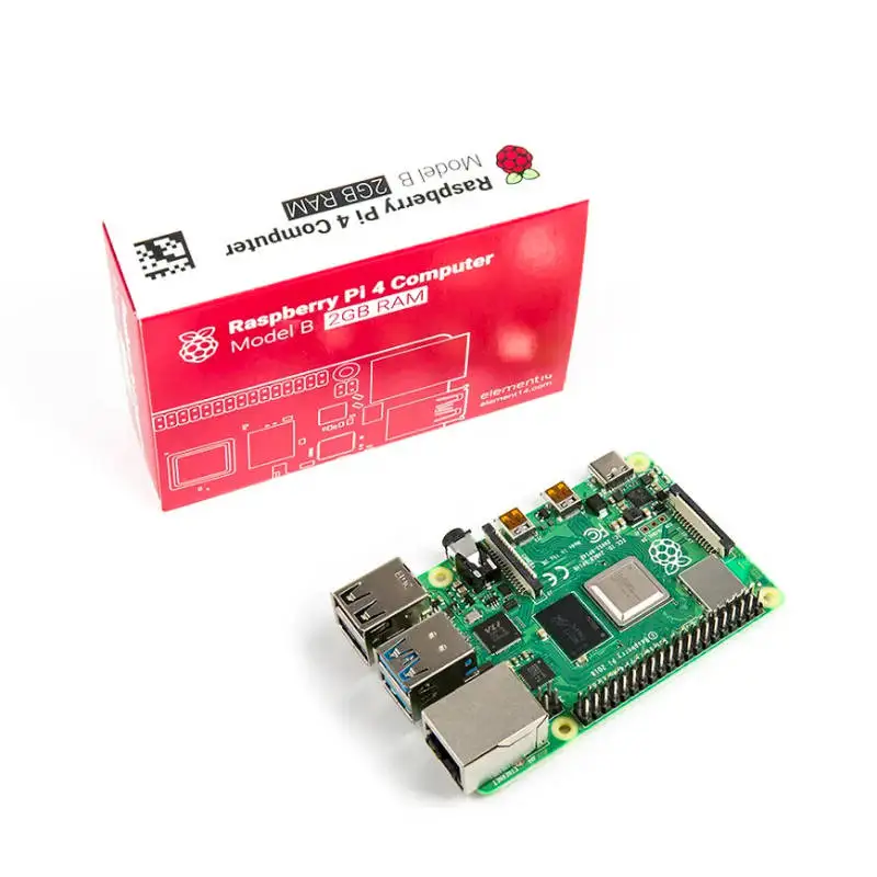Raspberry Pi 4 generation Raspberry Pi 4B 2GB dual-band WIFI 5.0 dual display output Made in UK