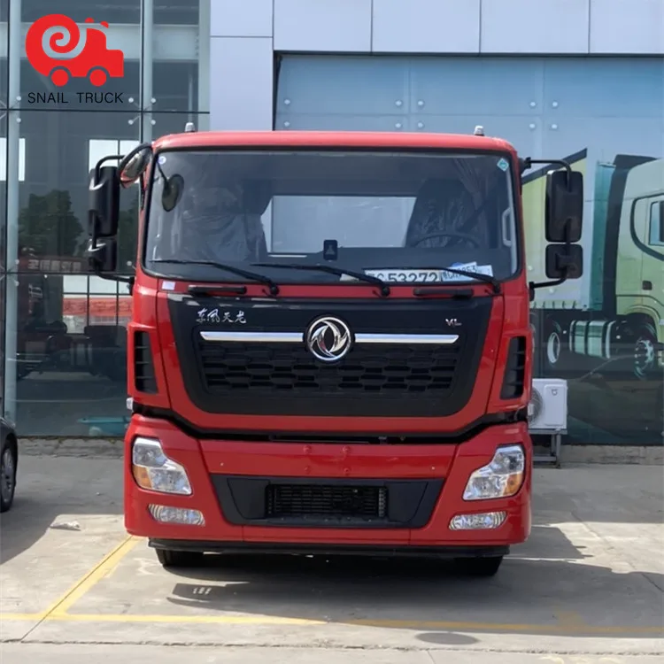 Hot Sale Dongfeng Tianlong 6x4 Used Tractor Truck 375HP LHD Trailer Head with Low Price and Low Consumption for Heavy Transport