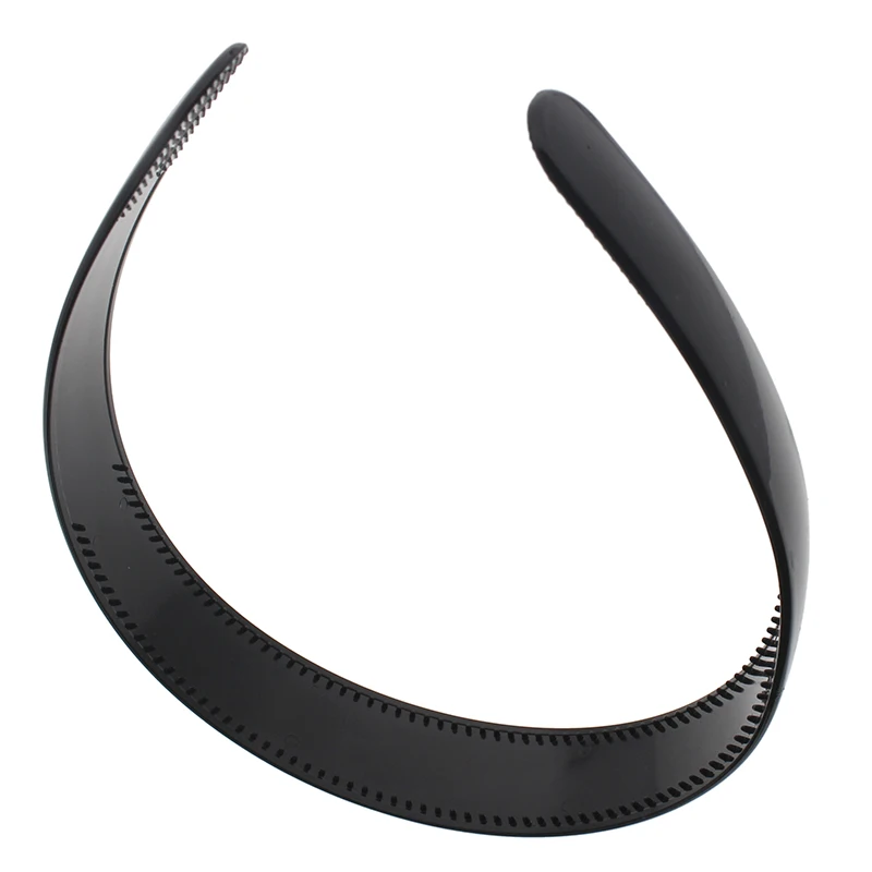 PC Black Hot Sale High Quality Black Wide Wholesale Headband