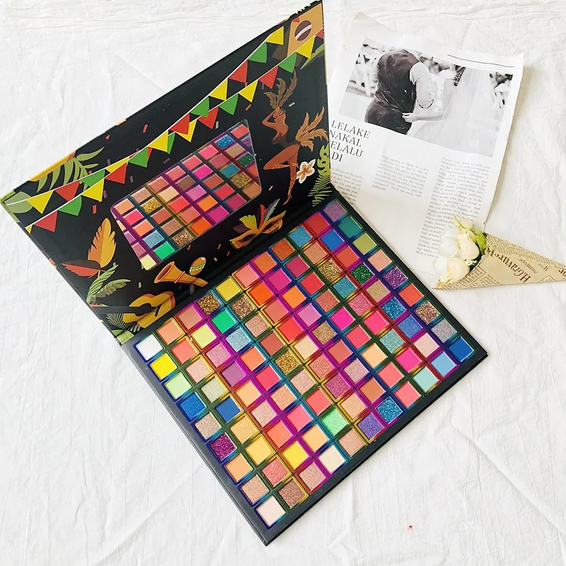 Free Samples customize 99-Coloreyeshadow palette private label customizable palettes Oem & Odm Service