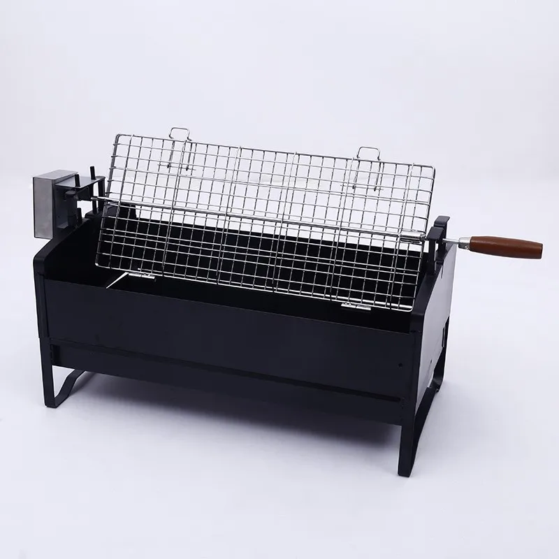 Small outdoor and Indoor electric automatic rotary barbecue chicken bbq grill