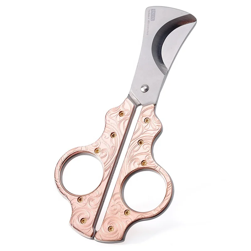 J101 12.9*6.4*0.5cm 107g JIFENG metal vintage silver sharp blades cigar scissors for most of ring gauge cigars