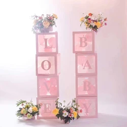 Реквизит для украшения Дня Святого Валентина, свадьбы, креативная прозрачная коробка для воздушных шаров