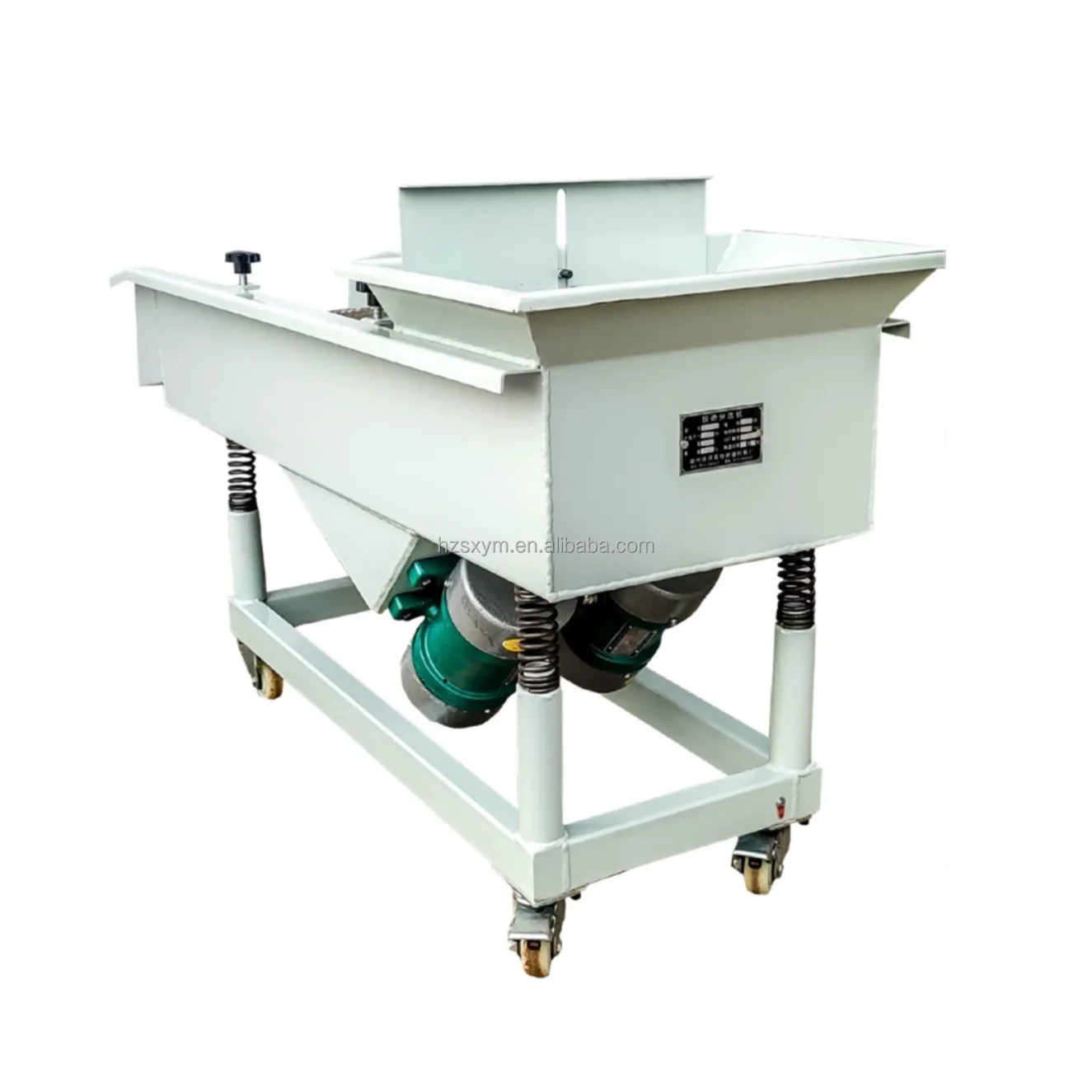 Economic Linear Vibrating Screen Sieve Machine for Sifting Flour Talcum Powder Corn Powder