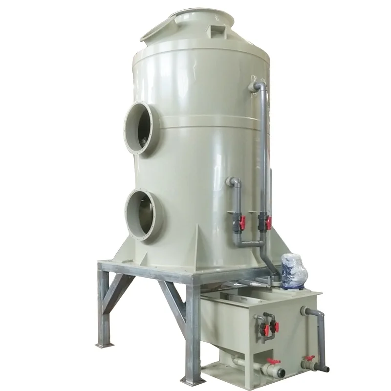 The latest technology wet scrubber industrial gas cleaning device washing tower