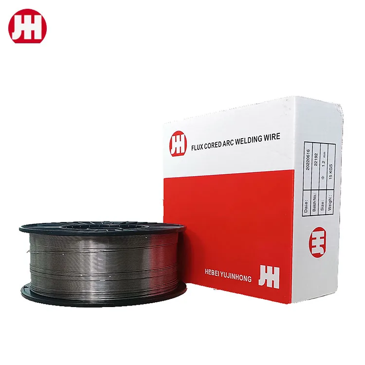 Flux cored gasless welding wire E71T-GS E71T-11 no gas FCAW MIG wire without GAS flux core wire E71T-GS 0.8mm 1.0mm 5KG