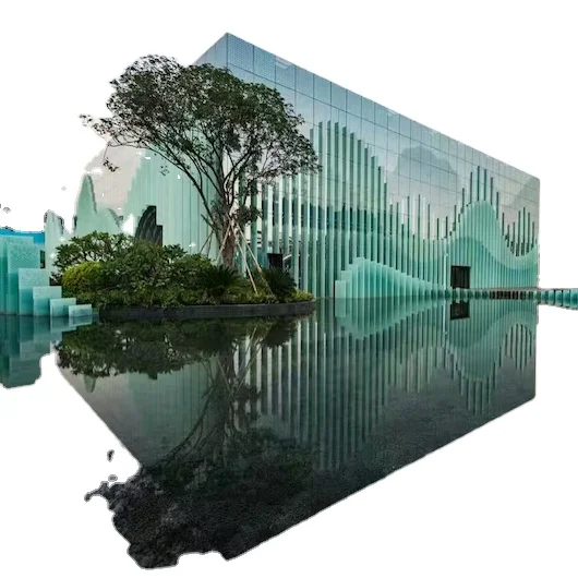 Realize designers want any pattern size thickness optional never fade high temperature digital print glass