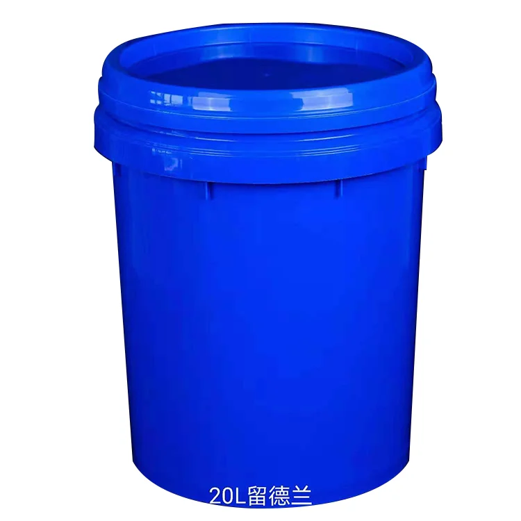 New Design Black Plastic Bucket 20l Oil Paint Plastic Bucket 20 Liter Paint Bucket With Great Price