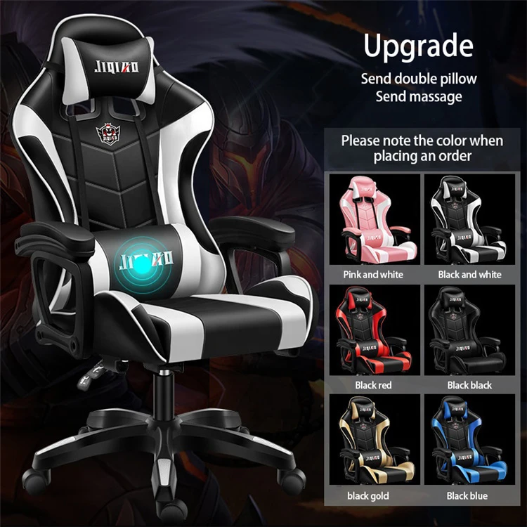 Cheap Factory Adjustable Genuine Manager PU Leather Office Respawn 2022 New Style Gaming Reclinering Silla Gamer RGB Chair