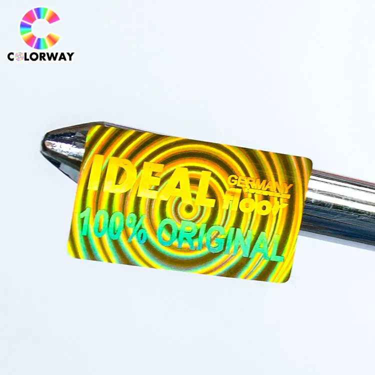 laser label professional manufacturer supplier hologram QR bar code labels sticker security paper sticker sheet