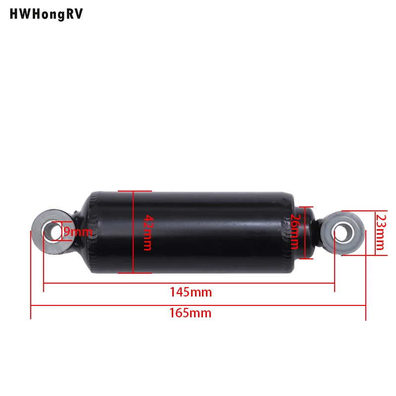 HWHongRV shock absorbing seat parts for truck Adjustable pressure seat damper air suspension seat parts