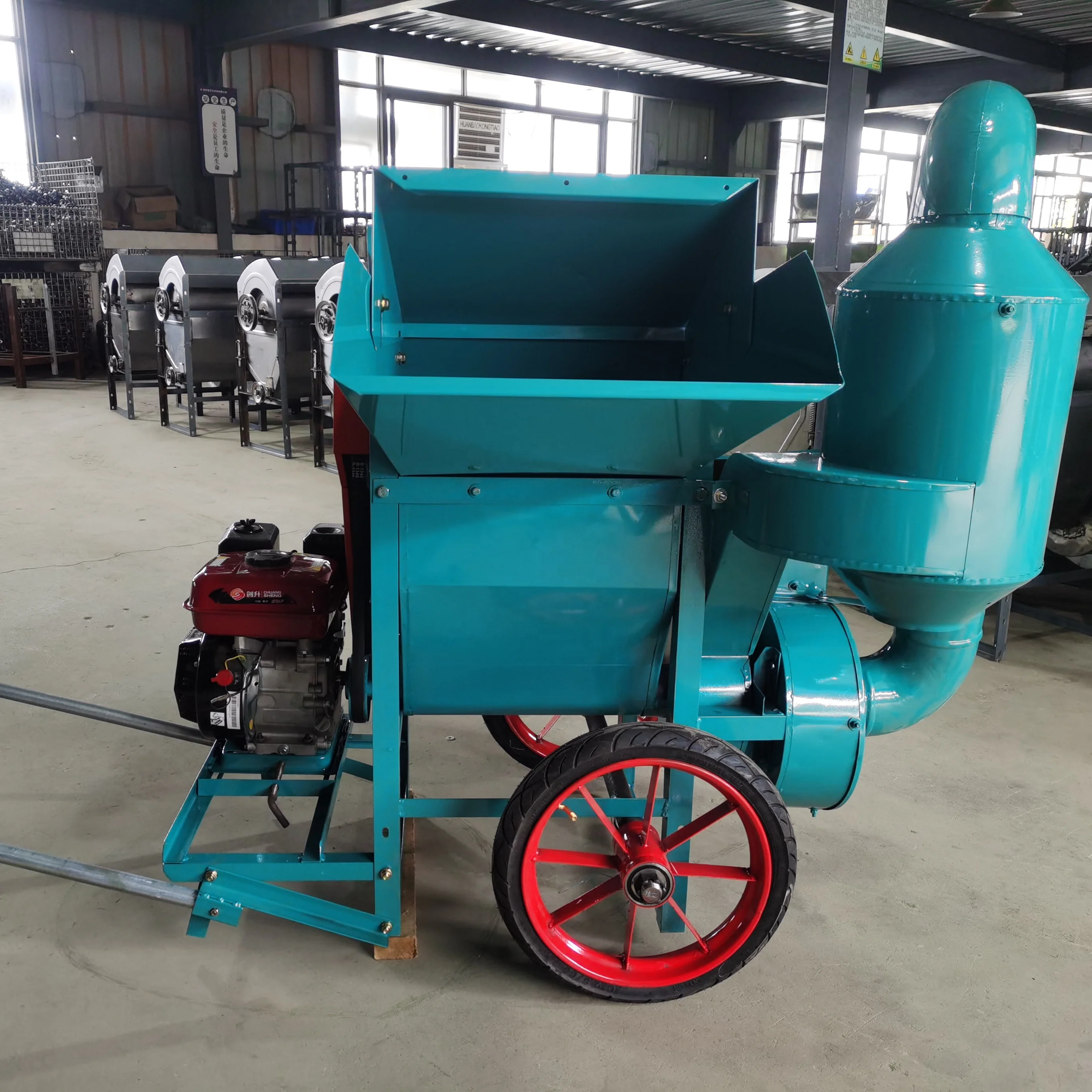 diesel engine grain thresher for farmer