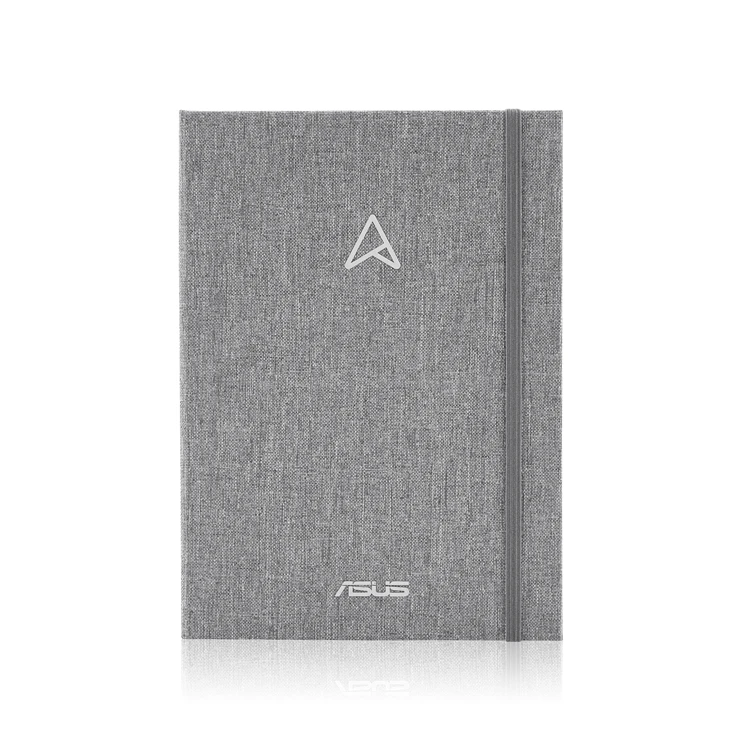 custom made textured  PU leather A5 journals