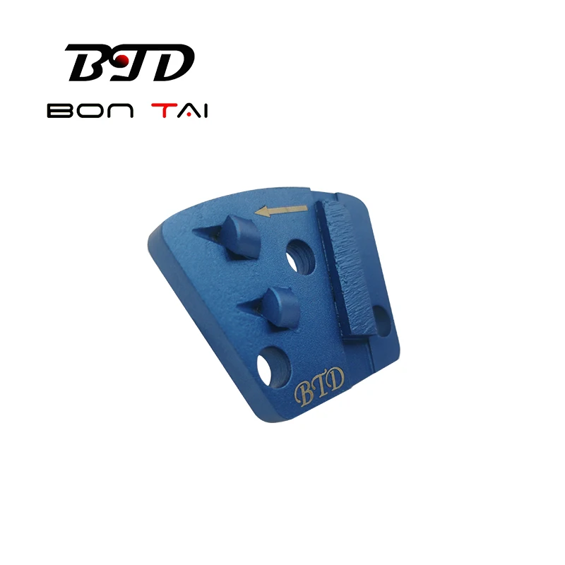 Magnet Polar System PCD Diamond Tools for Glue Removal Concrete Grinding Shoes