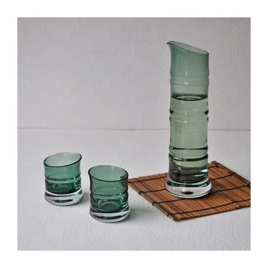 8681-GR Cool and Eco-Friendly Japan Glassware to Enjoy Nice Rice Wine for Romantic Night