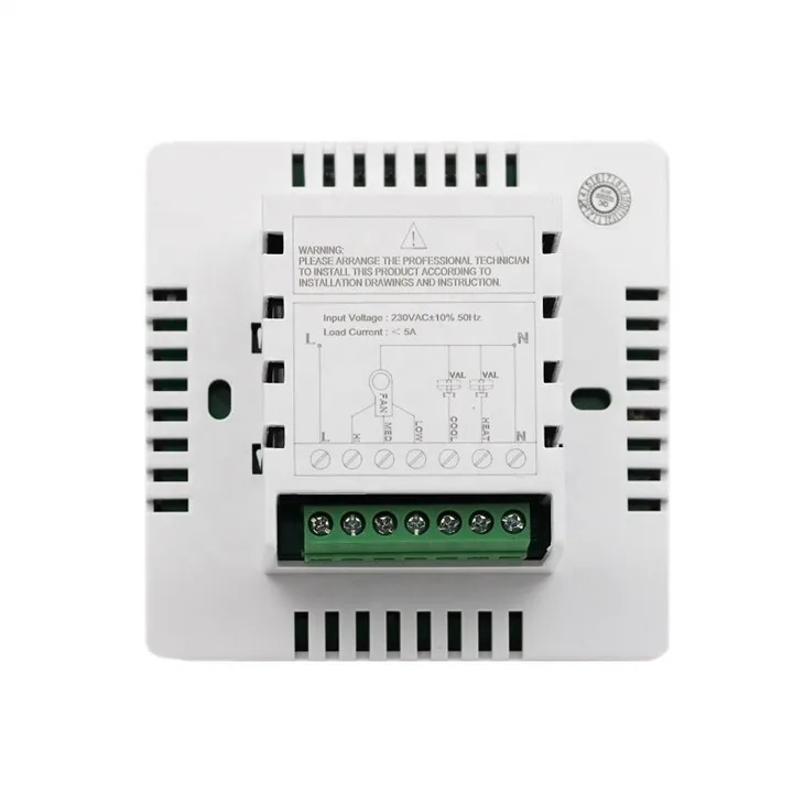 Floor Heating Thermostat Coil Unit Temperature Controller Air Conditioner Thermostat Fan Coil