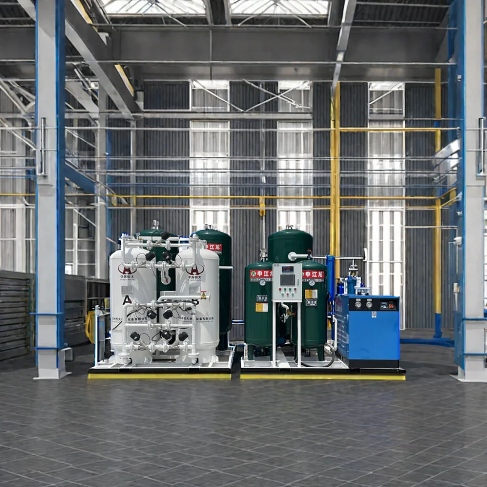 99.99% Laser Cut Into Skid Filling Cylinder Nitrogen Machine Nitrogen Generator