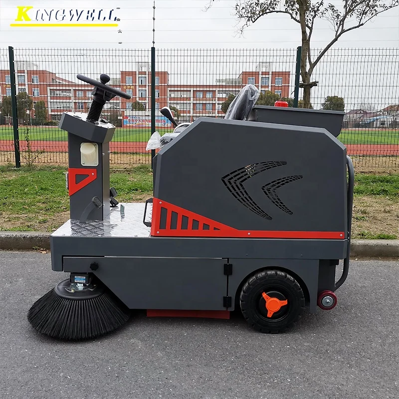 1250 Professional Manufacturer Oem Automatic Ride On Road Sweeper Customized Industrial Floor Sweeper