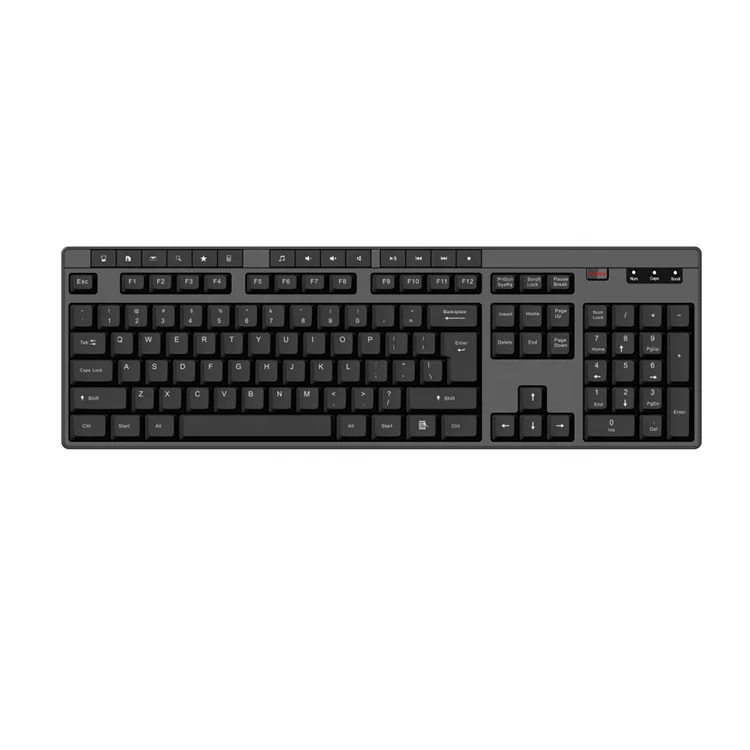 New Premium Latest Ergonomic Oem Wholesale Best Desktop Laptop Computer Custom Wired Usb Arabic Arab Multimedia Keyboard Tecno