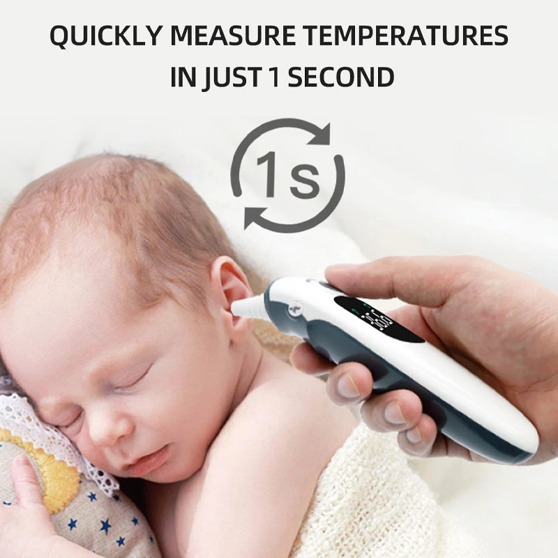 Electronic Non Contact Probe Cover Medical Baby Digital Thermometer Infrared Forehead Ear Thermometer
