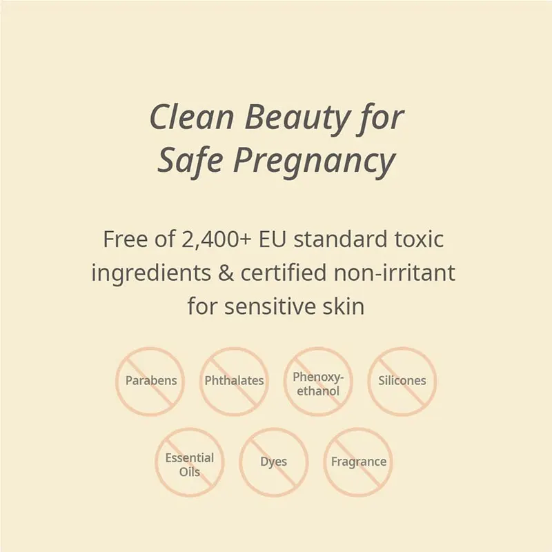 Woman care 8.11 Fl Oz Pregnancy Safe Maternity Face and Body Moisturizer Vitamin E Non-Toxic Unscented Korean Clean Skin Care