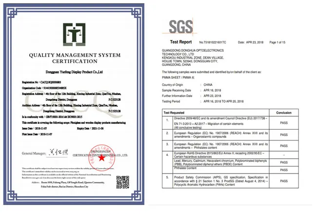 Custom Design Acrylic Golf Ball Holder Display Box