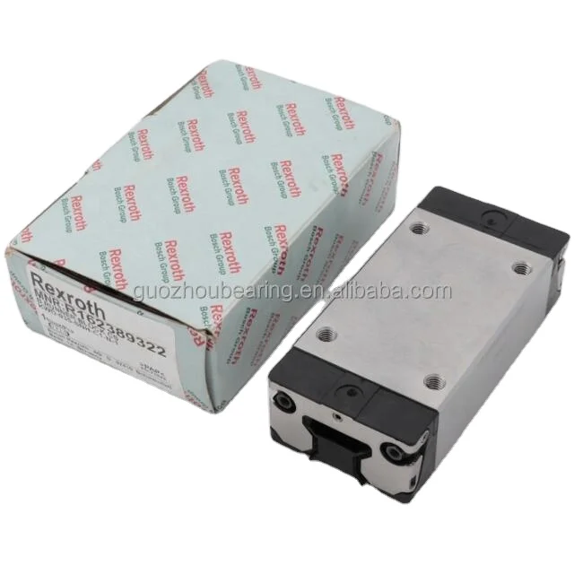 Rexroth Brand Linear Guide Rail Block Bearing R162389322 Linear Guides